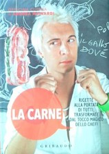 LA CARNE MAINARDI ANDREA GRIBAUDO 2014 OFFICINA CUCINA RILEGATO