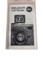 #A1312-Leitz, Leica Hologon 1:8/15 opuscolo. Ristampa