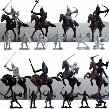 28PCS Medievale Cavalieri