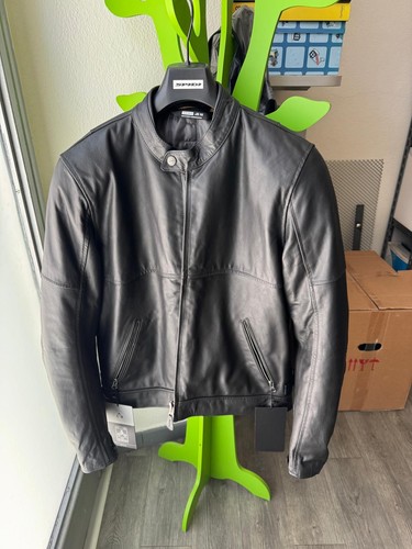 Giacca pelle moto - pelle, marca