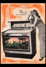 POSTER JUKE BOX ROWE AMI