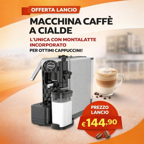 Didiesse macchina caffè milk - didiesse,
