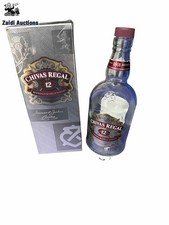 Empty Chivas Regal 12 Bottle