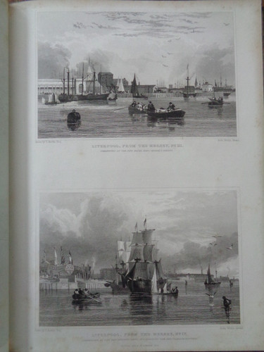 1831 lancashire illustrated - lancashire,