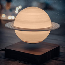 Levitazione Magnetica Lampada Da Saturno Luce Notturna LED Stampa 3D Lampada Gal
