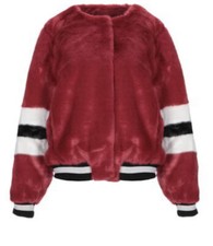 GAS Giubbotto/ Bomber Ecopelliccia Donna Tg 40/42