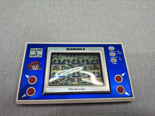 Manhole nintendo game watch - nintendo,