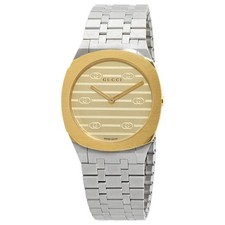 GUCCI 25H Quartz 30MM Brass