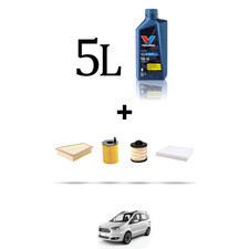 HOFFCAR Kit tagliando 4 FILTRI