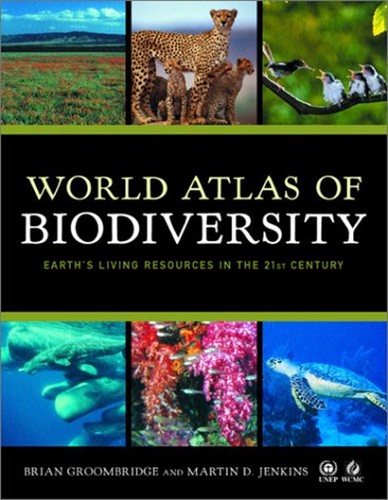 World atlas biodiversity - atlas, of