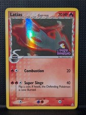 Latias reverse holo - holo, stamp