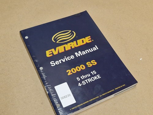 Evinrude manuale servizio - evinrude, di