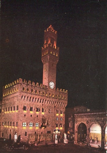 Cartolina epoca firenze - d'epoca,