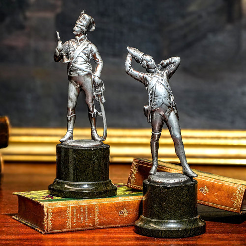 Rara coppia antica statua