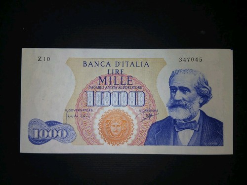 1000 lire verdi tipo - 1000,