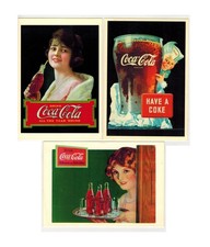 Coca Cola Lotto 3 Cartoline