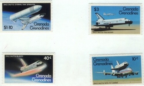Grenadine 1981 space - space, shuttle