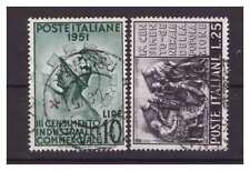 ITALIA 1951 - CENSIMENTO SERIE USATA
