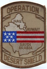 patch toppa operation desert shield usaf strom armed force divisa uniforme