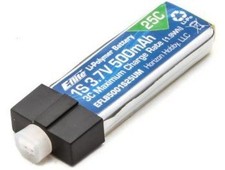 E-flite Batteria Li-Po 1 cella 500mAh UMX 25C