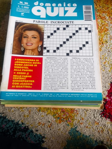 Domenica quiz 1992 - quiz, 20/1992