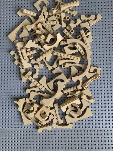 100 pezzi tan lego - pezzi,