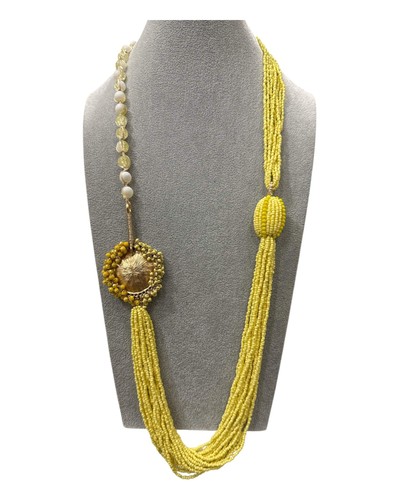 Collana lunga donna perline - donna,
