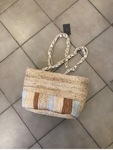 Borsa zara juta naturale - borsa,