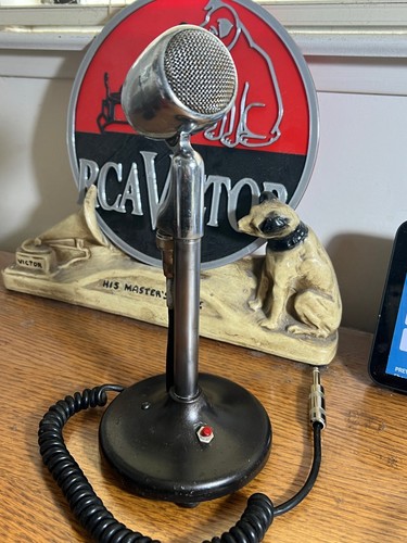 Raro microfono vintage anni - , 50