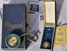 Pingard Orologio Portachiavi Forma Pneumatico in Ottime Condizioni con Box e Doc