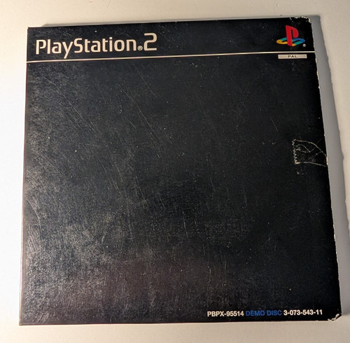 Playstation ps2 demo disc - demo,