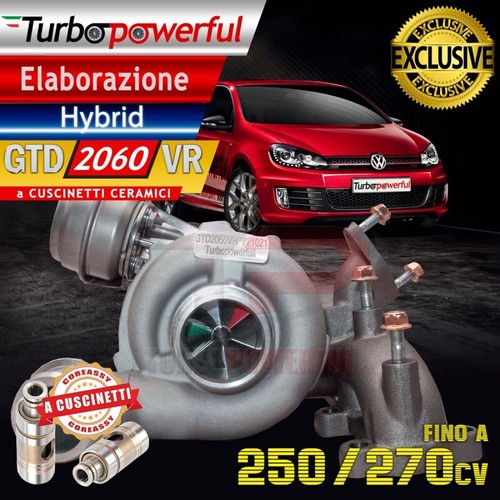 Turbina maggiorata hybrid - turbina,