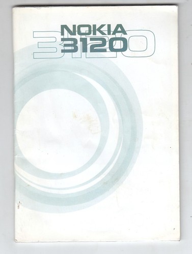 Manuale cellulare nokia 3120 - cellulare,