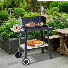 Carrello Barbecue a Carbone