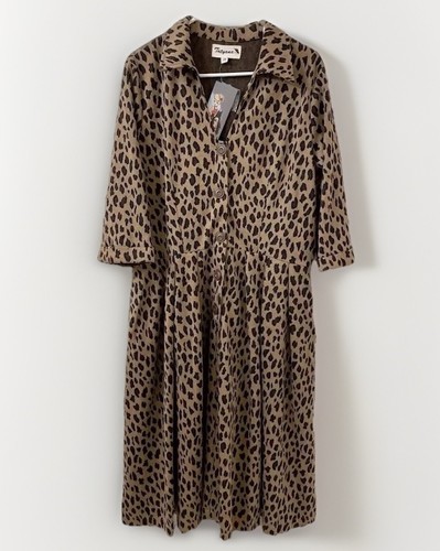 Abito rockabilly leopardato