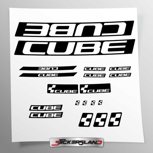 Kit adesivi cube bicicletta - kit,