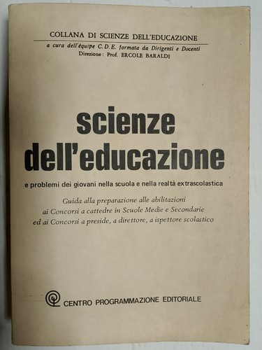 Scienze dell educazione - scienze,