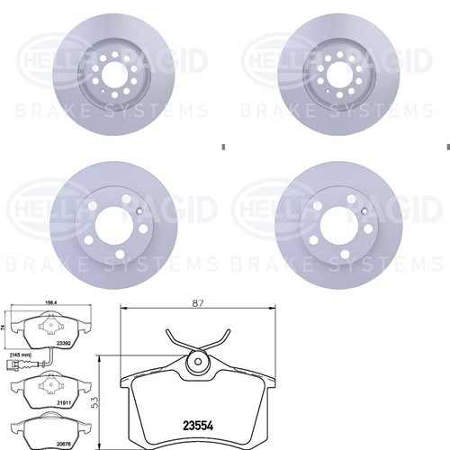 Set freni disco - a,