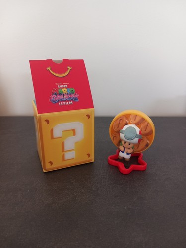 Figurine mcdonald toad super - figurine, mcdonald's
