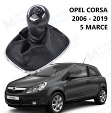 Opel Corsa Pomello Cuffia Leva Cambio Impugnatura Manopola 5 Marce Velocità