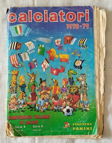 Album figurine calciatori - album,