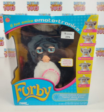 FURBY EMOTO TRONICO 2005 TIGER HASBRO EMOTO-TRONIC CHARCOAL NEW VINTAGE
