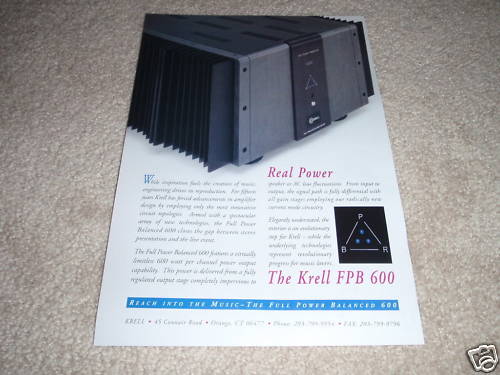 Krell completo bilanciato - bilanciato, fpb