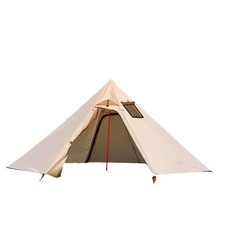 Tenda Yurta Portatile per Campeggio Forma Piramide Ideale per Uso Esterno