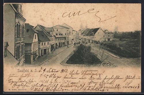 Saalfeld saalstraße - saalfeld, a.