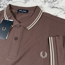 Polo uomo FRED PERRY marrone
