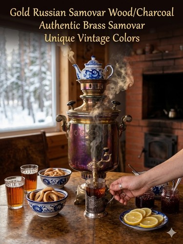 Samovar russo oro