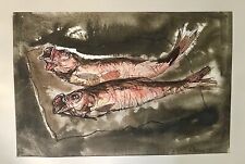 Bruno Canova (Bologna 1925- Lacco Ameno 2012) Acquerello 35x25 cm - 1959.