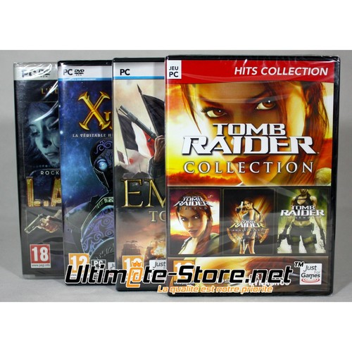 Lot jeux tomb raider - pc,