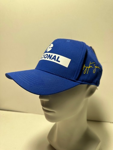 Ayrton senna nacional cap - cap, blu